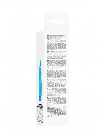 Sofia - ABS Bullet With Sleeve - 10-Speeds - Turqiose