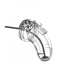 Model 15 - Chastity - 3.5"" - Cock Cage - Transparent