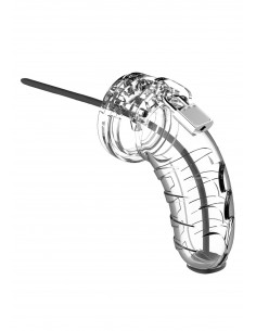 Model 16 - Chastity - 4.5"" - Cock Cage - Transparent