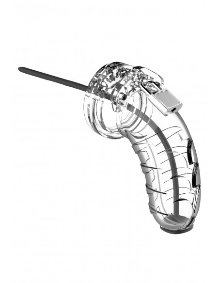 Model 16 - Chastity - 4.5"" - Cock Cage - Transparent