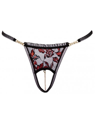 Crotchless String Pearl S/M