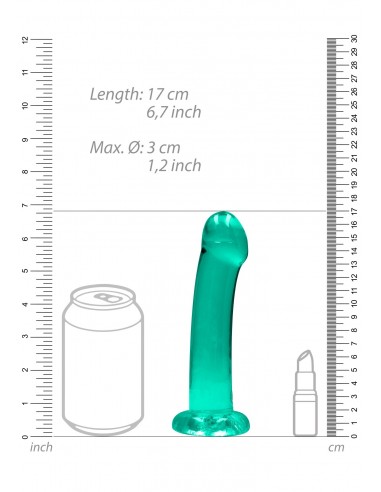 Non Realistic Dildo with Suction Cup - 6,7""/ 17 cm