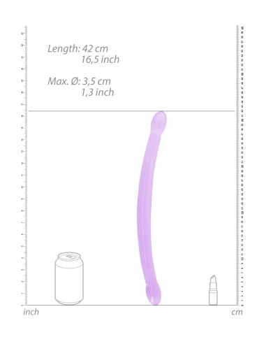 Non Realistic Double Dong - 17""/ 42 cm