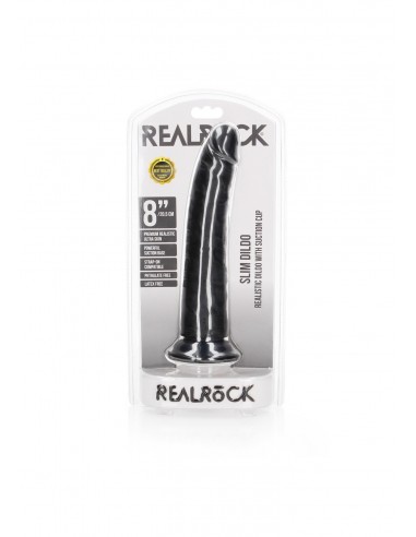 Slim Realistic Dildo with Suction Cup - 8""/ 20,5 cm