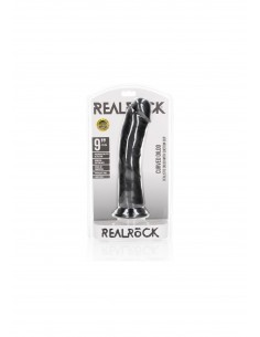 Curved Realistic Dildo with Suction Cup - 9""/ 23 cm