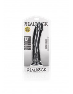 Curved Realistic Dildo with Suction Cup - 10""/ 25,5 cm