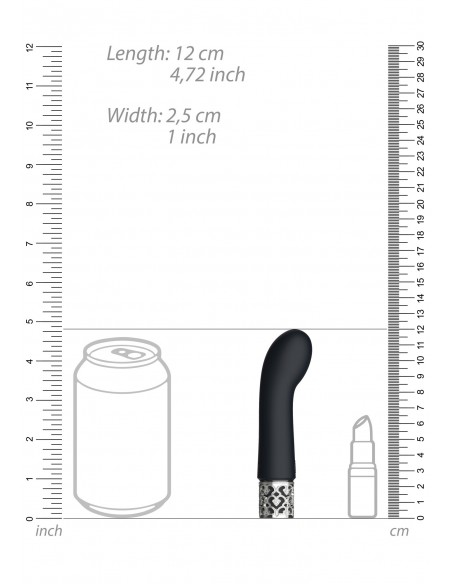 Bijou - Rechargeable Silicone Bullet - Black