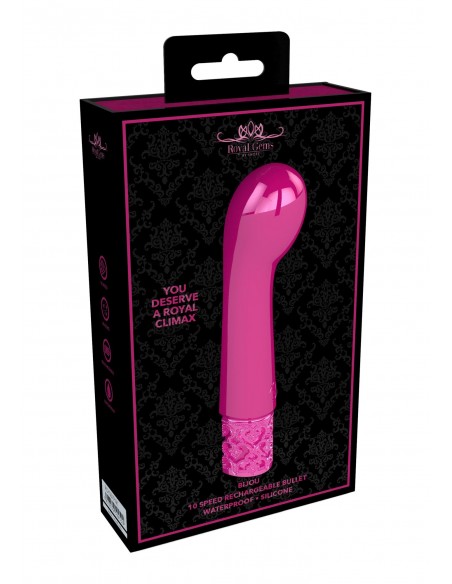 Bijou - Rechargeable Silicone Bullet - Pink