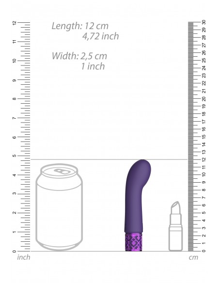 Bijou - Rechargeable Silicone Bullet - Purple