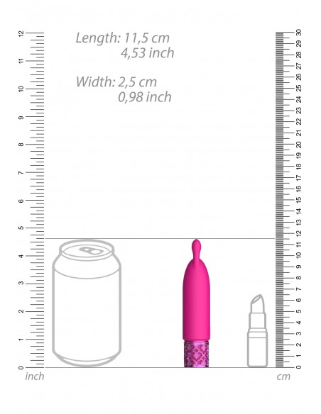 Twinkle - Rechargeable Silicone Bullet - Pink