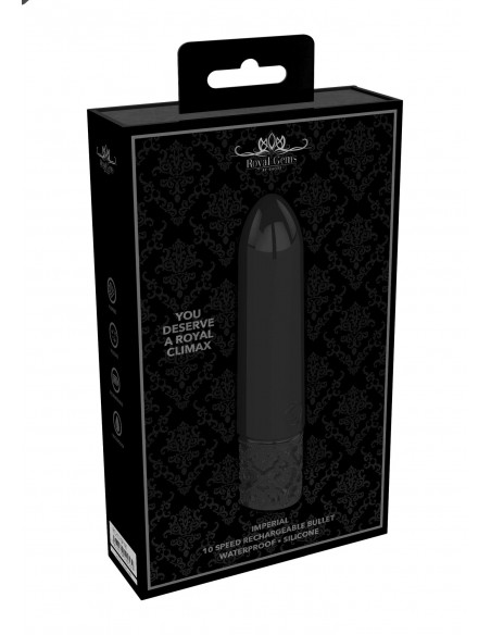 Imperial - Rechargeable Silicone Bullet - Black