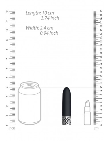 Imperial - Rechargeable Silicone Bullet - Black