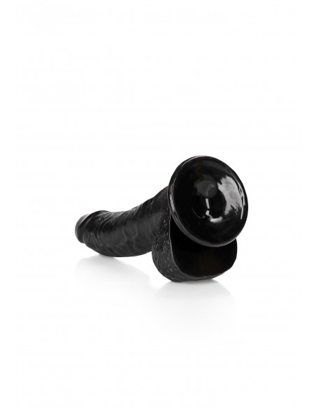 Curved Realistic Dildo  Balls  Suction Cup - 8""/ 20,5 cm