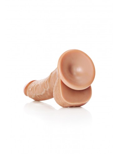 Curved Realistic Dildo  Balls  Suction Cup - 8""/ 20,5 cm