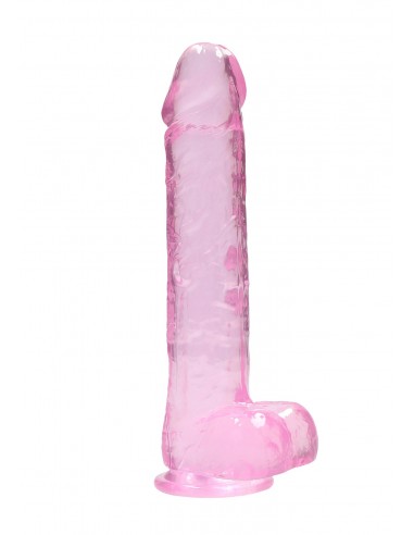 Realistic Dildo with Balls - 10""/ 25,4 cm