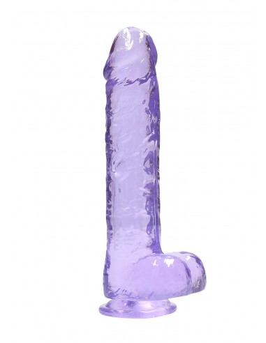 Realistic Dildo with Balls - 10""/ 25,4 cm