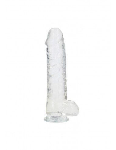 Realistic Dildo with Balls - 10""/ 25,4 cm