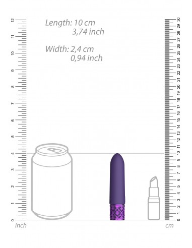 Imperial - Rechargeable Silicone Bullet - Purple