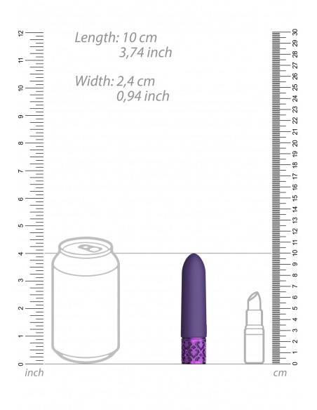 Imperial - Rechargeable Silicone Bullet - Purple