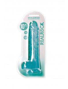 Realistic Dildo with Balls - 10""/ 25,4 cm