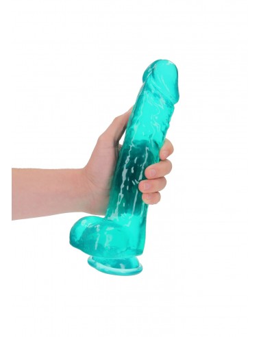 Realistic Dildo with Balls - 10""/ 25,4 cm