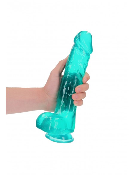 Realistic Dildo with Balls - 10""/ 25,4 cm