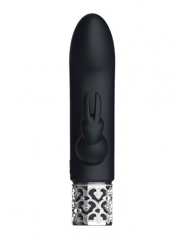 Dazzling - Rechargeable Silicone Bullet - Black
