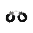 Pleasure Furry Hand Cuffs - With Quick-Release Button - 2