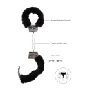 Pleasure Furry Hand Cuffs - With Quick-Release Button - 5