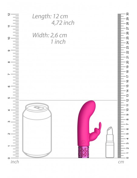 Dazzling - Rechargeable Silicone Bullet - Pink