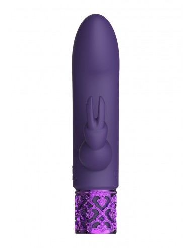 Dazzling - Rechargeable Silicone Bullet - Purple