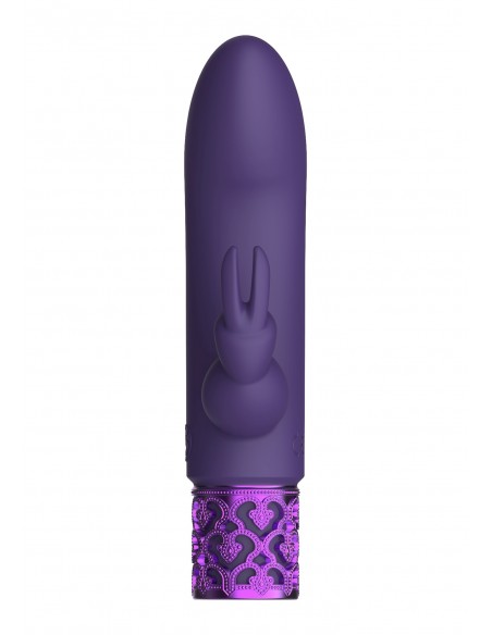 Dazzling - Rechargeable Silicone Bullet - Purple