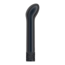 Wibrator typu bullet Jewel Rechargeable ABS Gunmetal - zakrzywiona końcówka o średnicy 1,8 cm, 10 trybów, długość 12 cm - 4