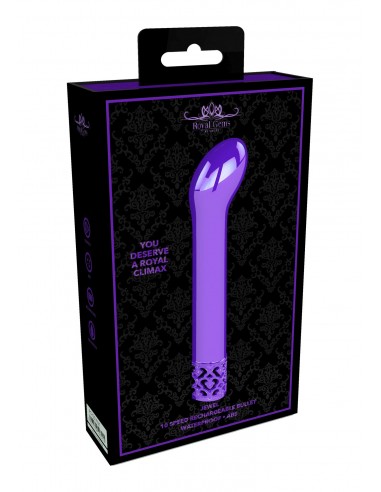 Jewel - Rechargeable ABS Bullet - Purple