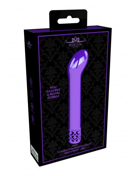 Jewel - Rechargeable ABS Bullet - Purple