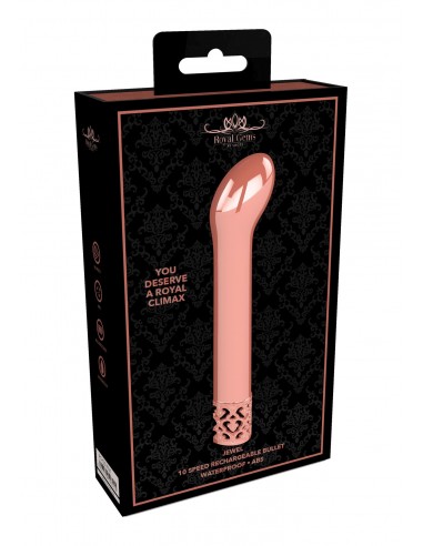 Jewel - Rechargeable ABS Bullet - Rose Gold