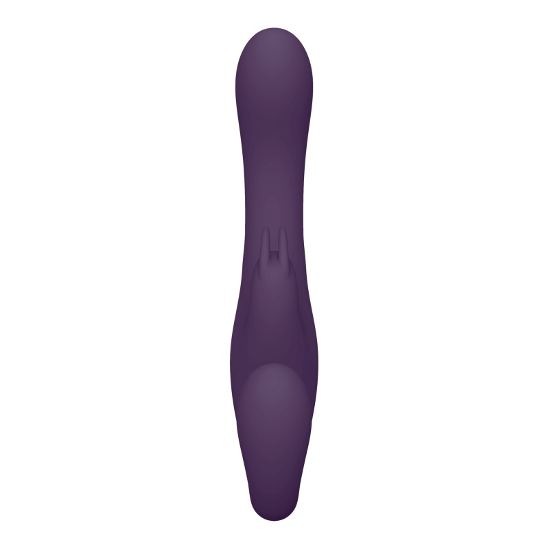 Strapon bez uprzęży Suki Purple - 3 silniki NG F1, niezależne sterowanie, długość całkowita 22 cm - 4