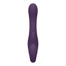 Strapon bez uprzęży Suki Purple - 3 silniki NG F1, niezależne sterowanie, długość całkowita 22 cm - 4
