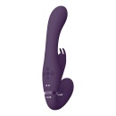 Strapon bez uprzęży Suki Purple - 3 silniki NG F1, niezależne sterowanie, długość całkowita 22 cm - 6