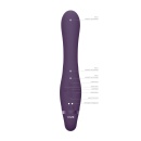 Strapon bez uprzęży Suki Purple - 3 silniki NG F1, niezależne sterowanie, długość całkowita 22 cm - 7