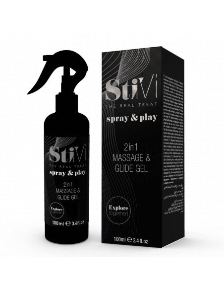 StiVi Spray&Play-Massage &Glide Gel 2in1 100ml