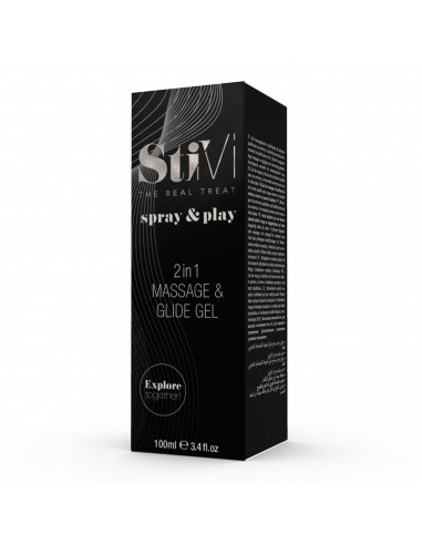 StiVi Spray&Play-Massage &Glide Gel 2in1 100ml