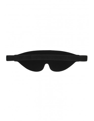 Bonded Leather Eye-Mask ""Ouch"" - With Elastic Straps