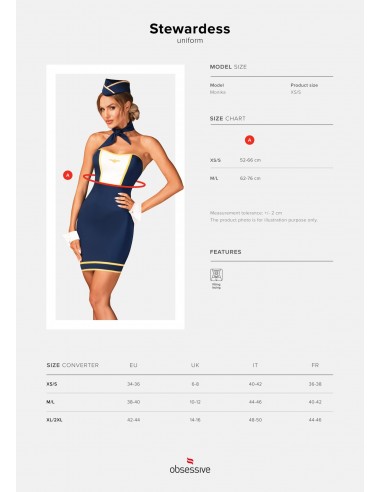 Bielizna-Stewardess uniform   XS/S