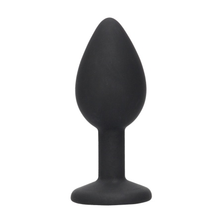 Zatyczka analna Silicone Butt Plug with Removable Jewel - 5