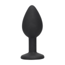 Zatyczka analna Silicone Butt Plug with Removable Jewel - 5