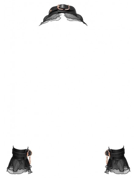 Bad Kitty Bondage Set Frill