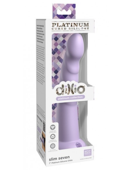 DP Slim Seven Purple 7 inch