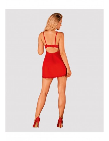 Bielizna-Amor Cherris koszulka i stringi   S/M