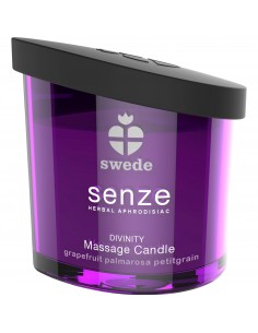 Swede - Senze Divinity Massage Candle Grapefruit Palmarosa Petitgrain